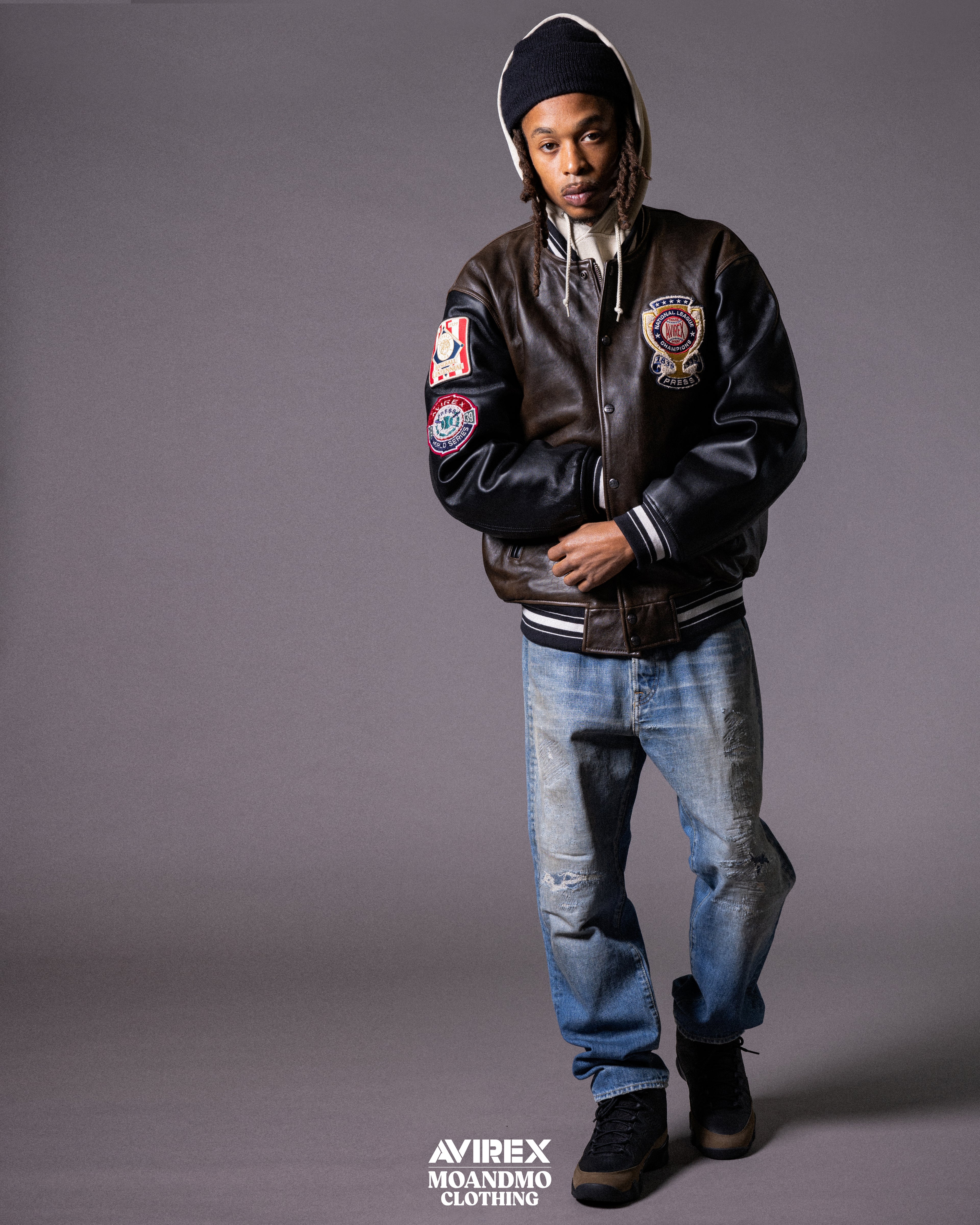 MOANDMO × AVIREX Collaboration 2024